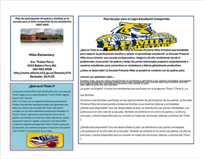 2025 Family Engagement Spanish